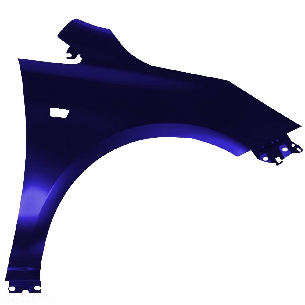 BLU Błotnik OPEL CORSA E Z20Z prawy niebieski 14-19 przód Royalblau - 2