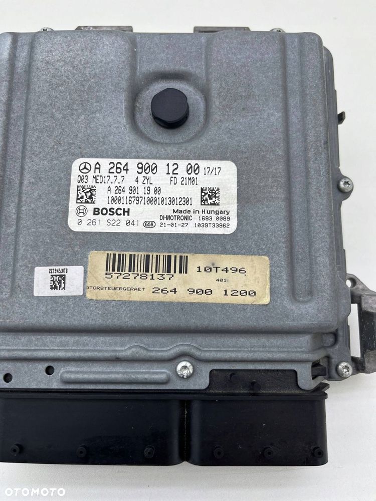 MERCEDES W177 W205 2.0 CGI MODUŁ KOMPUTER STEROWNIK SILNIKA ECU A2649001200 - 2
