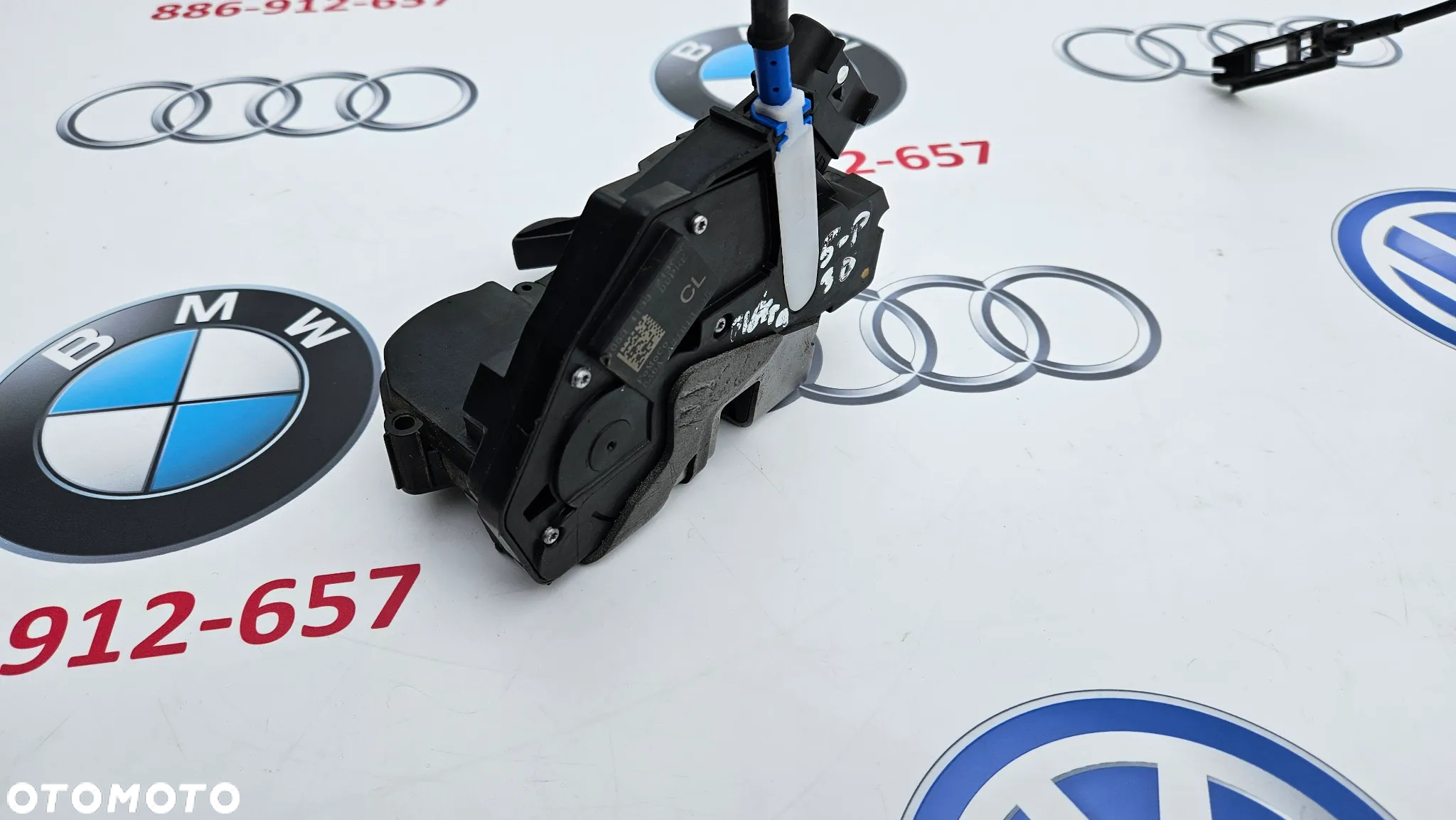 Ford Fiesta MK7 2008- 3D 3 drzwi Zamek drzwi przód lewy Zamek przedni lewy Linki 8A6AA21813AE - 8