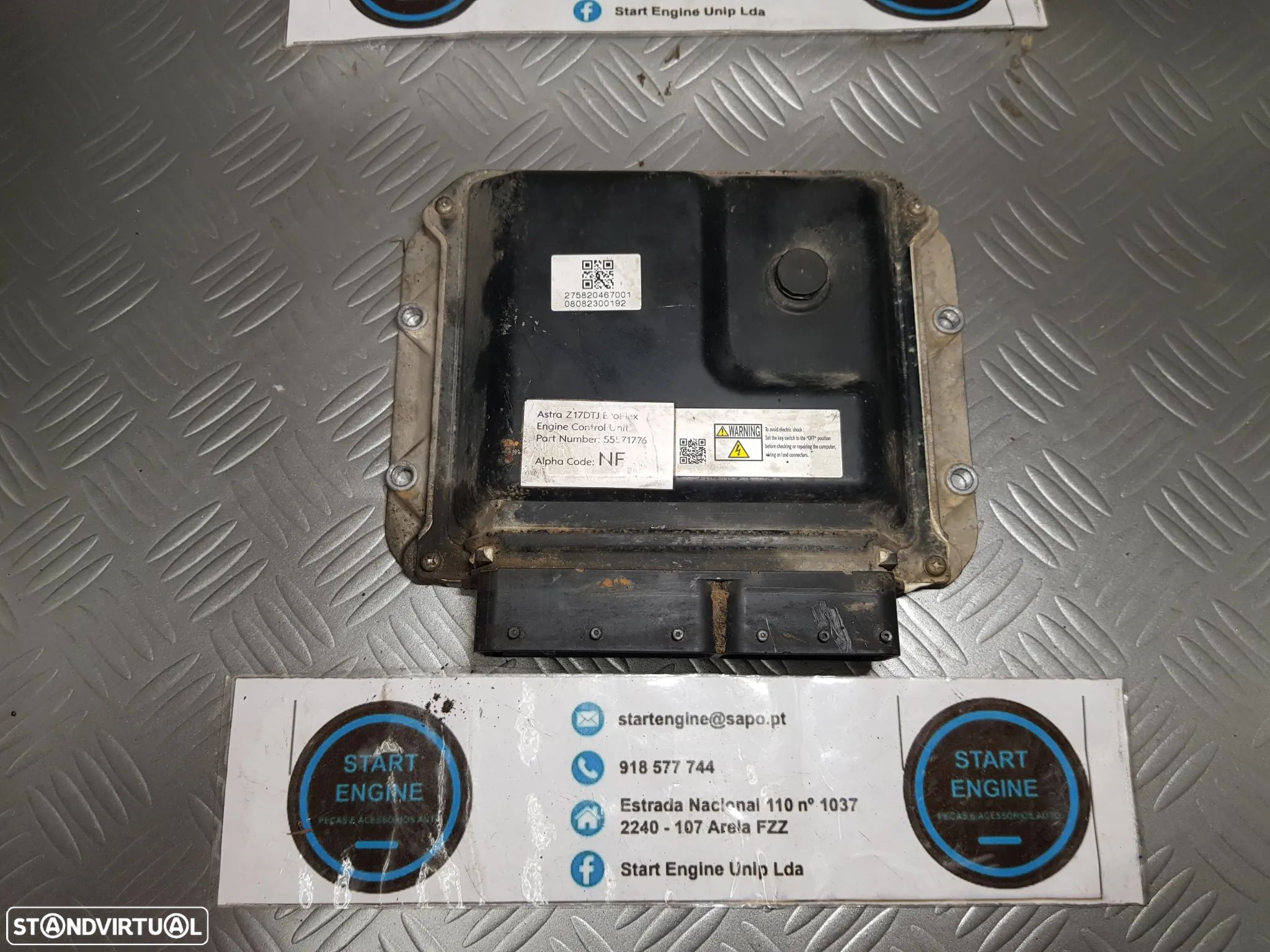 Unidade do motor centralina Opel Astra Zafira H 1.7 CDTI DENSO - 1