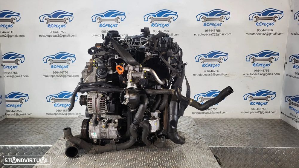 Motor Completo VW Volkswagen Audi CBD 2.0TDi 16v 143cv Bosch 2007 - 2015 - 2