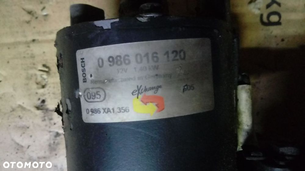 Rozrusznik Citroen Berlingo 1.8 B Z9 0986016120 - 2
