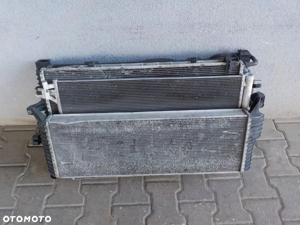 VW T6 2.0 TDI ADBLUE CHŁODNICA WODY WENTYLATOR INTERCOOLER KLIMA KOMPLET CHŁODNIC - 1