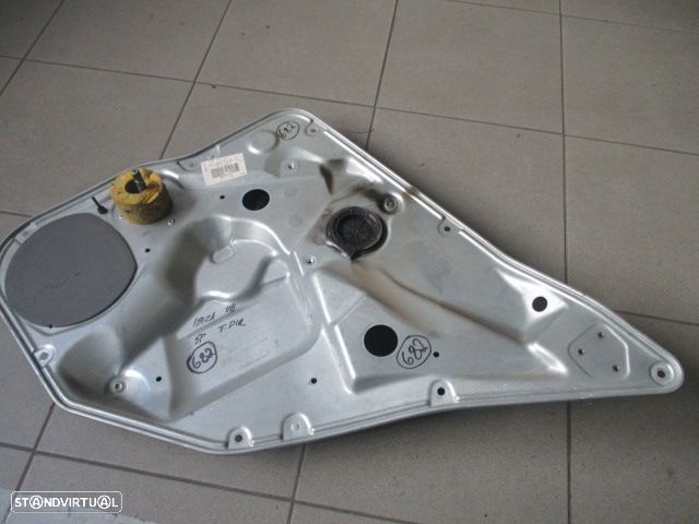 Elevador Manual 6L4839752AE  6L4839756L SEAT IBIZA 2008 5P TD SEAT IBIZA 2008 1.2I 70CV 5P PRETO - 1