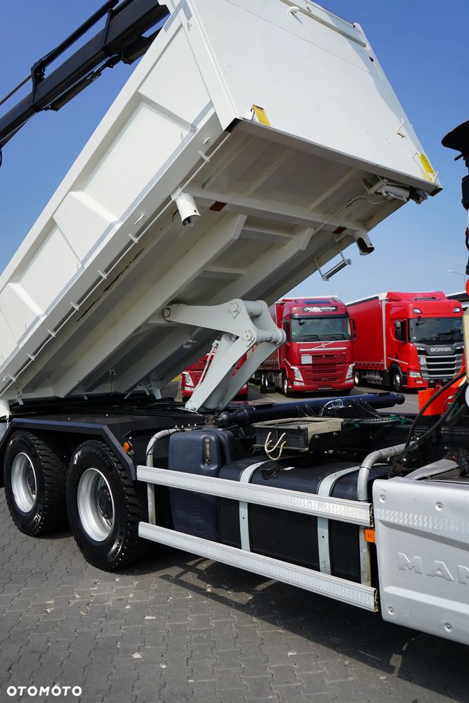 MAN / TGS / 33.420 / E 6 / WYWROTKA + HDS / FASSI F 175 / 6 X 4 / HYDROBURTA - 16