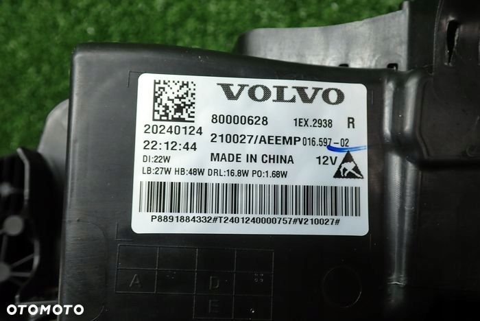 VOLVO EX30 EX-30 FULL LED 23- reflektor prawy lampa prawy - 11