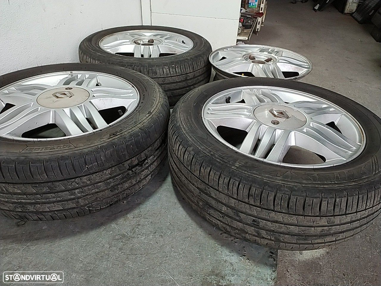 Conjunto De Jantes Renault Scénic Ii (Jm0/1_) - 2