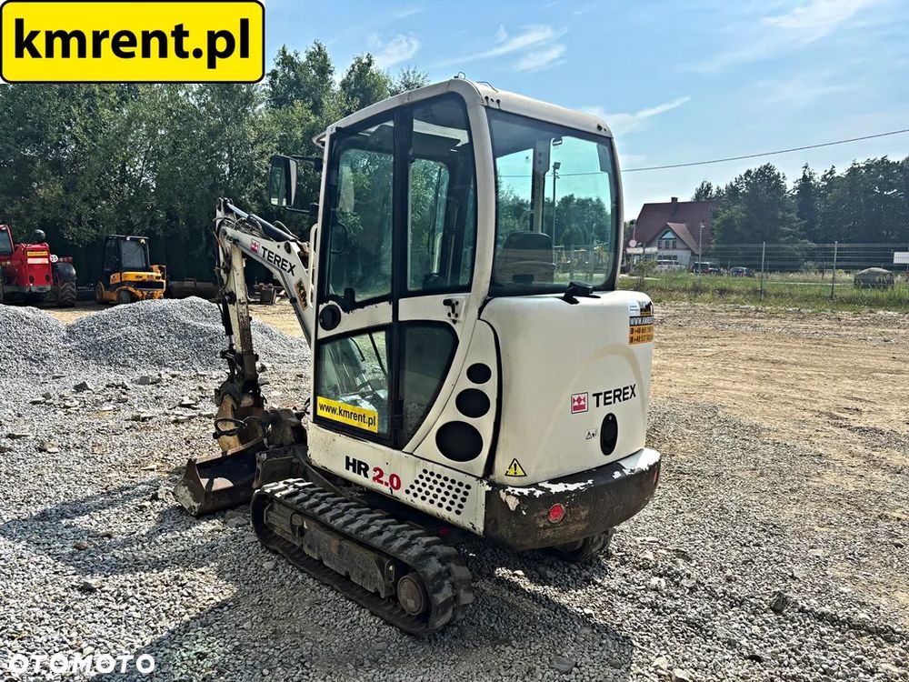 Terex HR 2.0 MINI-KOPARKA 2006R | JCB 8015, 8016, 8018, YANMAR SV 15, CAT 302.5, Kubota KX61-3, Takeuchi TB216, Wacker Neuson EZ17 - 17