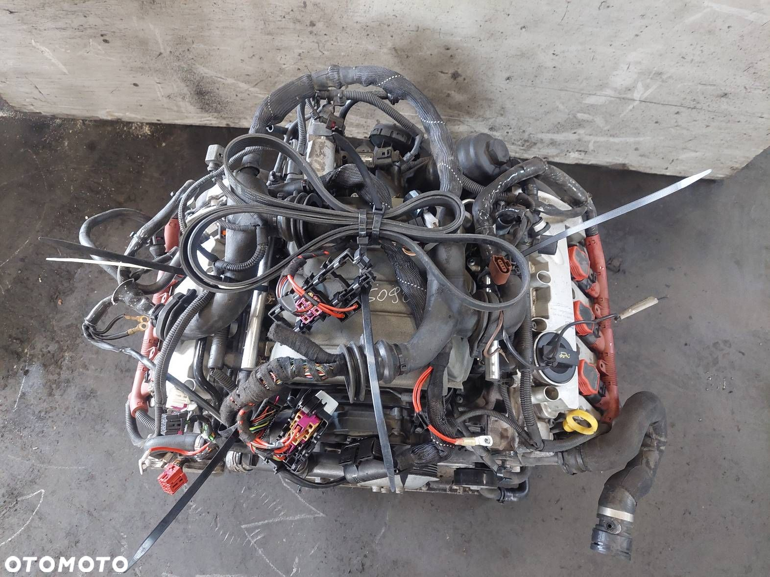 SILNIK BENZYNOWY SŁUPEK AUDI A6 C6 2.4 V6 BDW ŚWIEŻY ROZRZĄD - 6