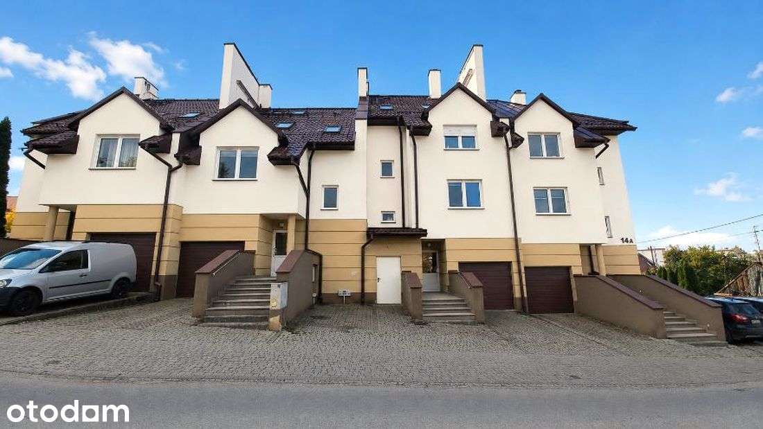 Intymny ogródek na wysokiej skarpie. niskie opłaty. parking, bez prow