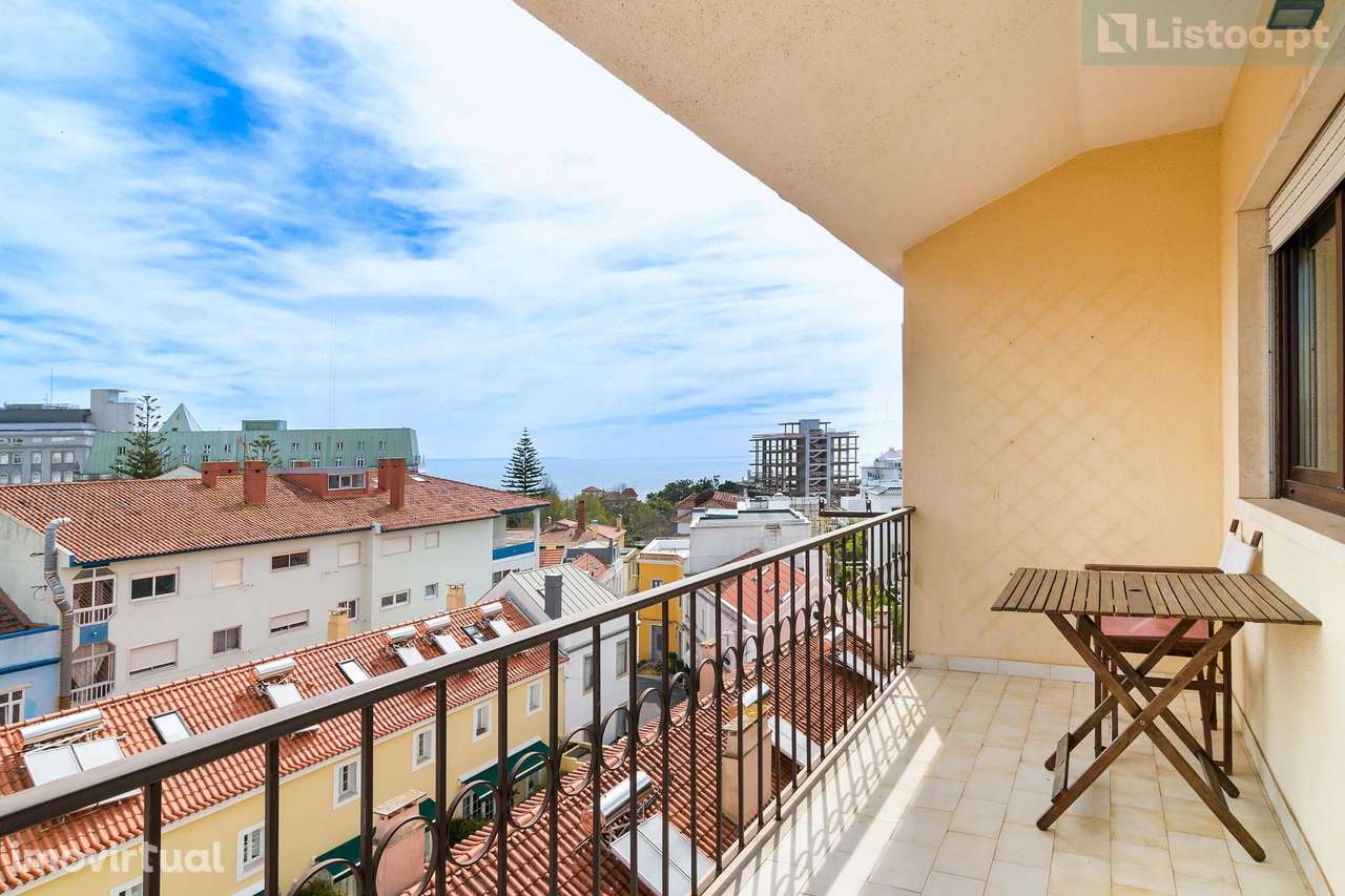 Apartamento T2+1 com vista mar, no Monte Estoril - Grande imagem: 4/31