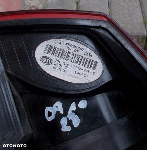 MERCEDES SPRINTER W907 W910 PRAWA LAMPA ZWYKŁA ORYGINAŁ - 7