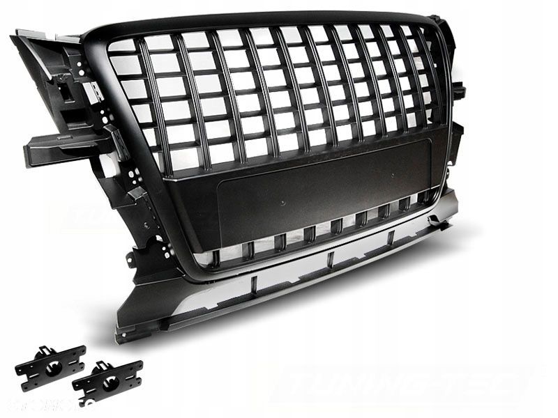 atrapa grill audi q5 08-12 sport black - 1