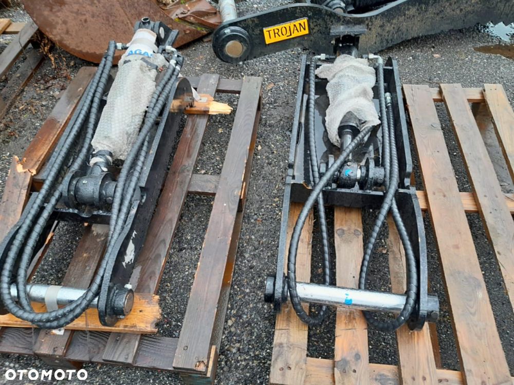 Kciuk do koparki pazur chwytak hak chwytający łapa dociskowa hydrauliczna fi45 NOWA - 2