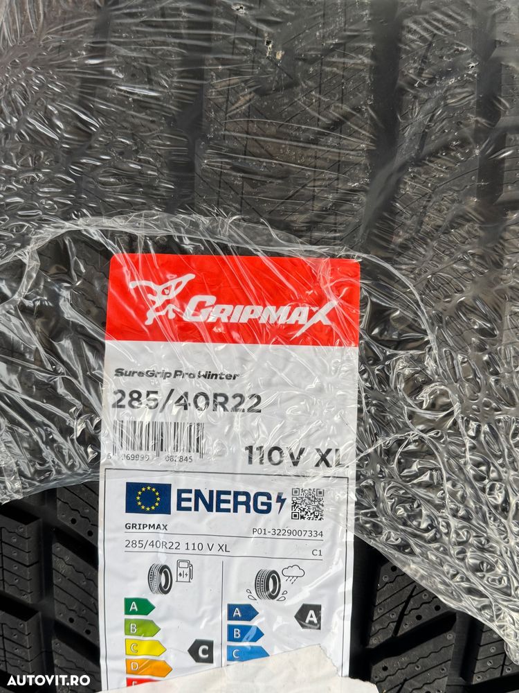Vând anvelope 285/40/22-325/35/22 gripmax de iarnă noi - 2