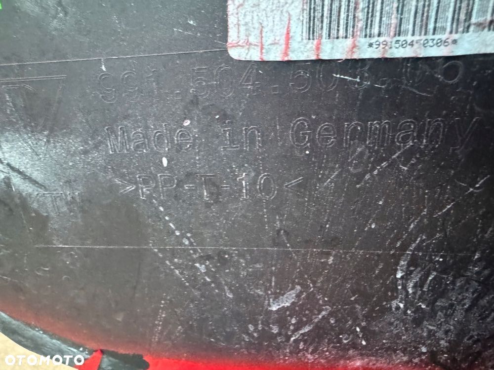 zderzak przód nadkole lewe porsche 991 911 991.2 lift gt3 gt3 rs oryginał - 6