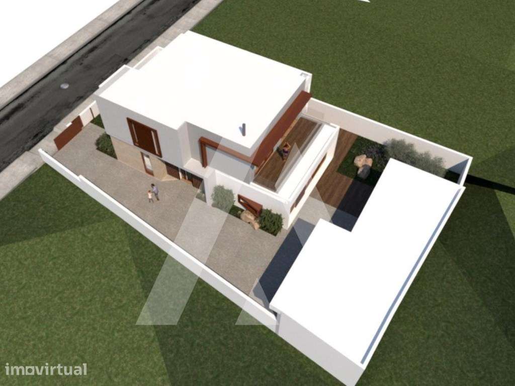 Moradia T4 de arquitetura moderna em projeto, conforto e localizaçã... - Grande imagem: 5/9