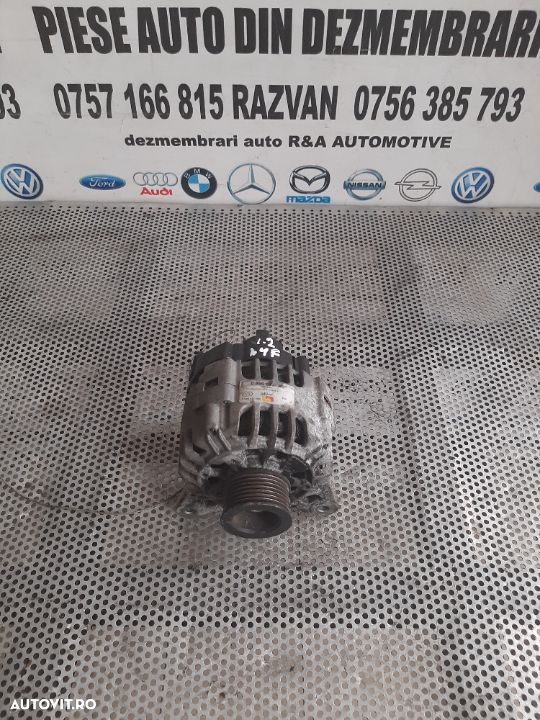 Alternator Renault Dacia 1.2 Benzina TCE Motor D4F Clio Sandero Logan Kangoo Etc. - 1