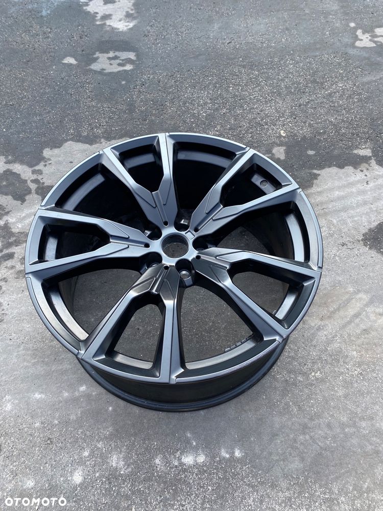 BMW X 7 X7 G 07 G07 8074221 BLA ORYGINALNA ! felga aluminiowa 22 cali 22” 9.5x22 ET32 5x112 9 1/2 J x 22 ET 32 9.5Jx22 RONAL 4324 9502450  8093913 GRE  032615 - 4