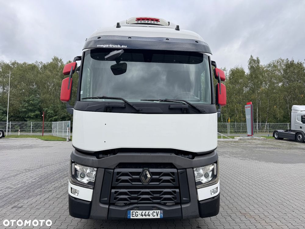 Renault T 430 firanka winda import Francja - 2