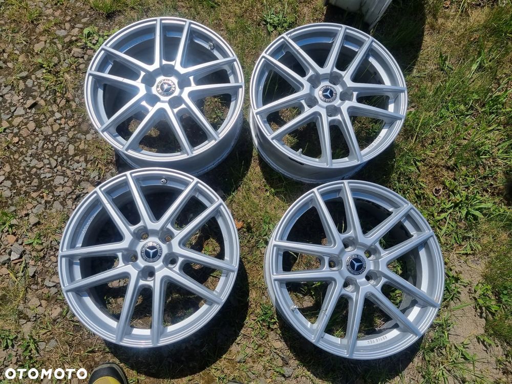 MERCEDES C-KLASSE W206,205,GLA,AUDI A4 B8 ALU 7X17 ET41 5X112 bdb stan - 9