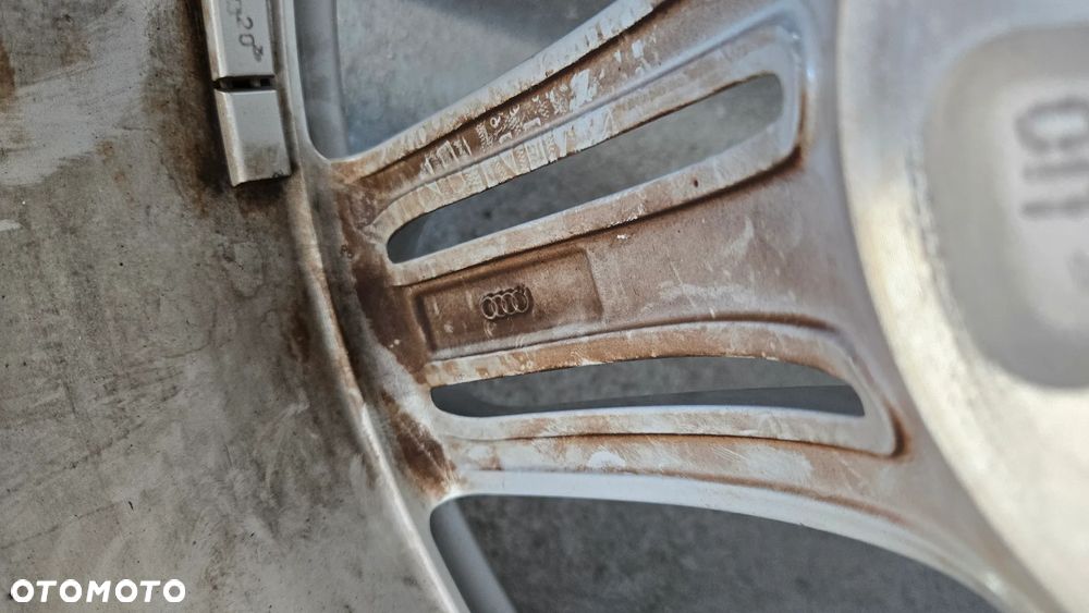 Felgi Audi 19 Pompeje OEM 9Jx19 ET52 5x112 A4 A5 A6 TT S-line komplet z oponami - 14