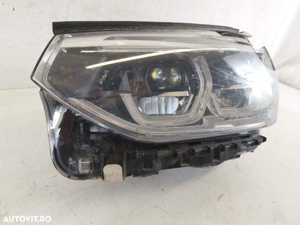 Far Stanga Full Led BMW X3 G01 2017 2018 2019 2020, X4 G02 [2018 - 202 - 4