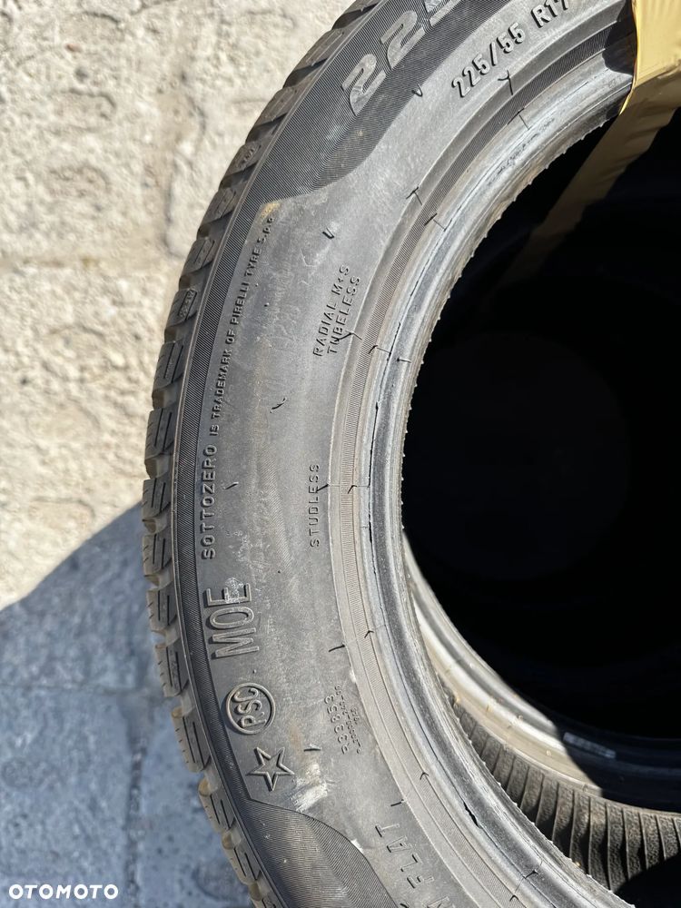 Kpl. opon Pirelli 225/55 R17 SottoZero 3 zimowe Run on Flat - 6