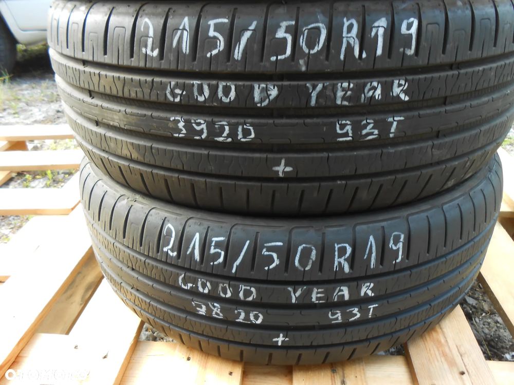 OPONY 215/50R19 GOODYEAR  EFFICIENT GRP PERFORMANCE SEAL ELETRIC DRIVE  DOT 4720 / 3420 7.6MM - 3