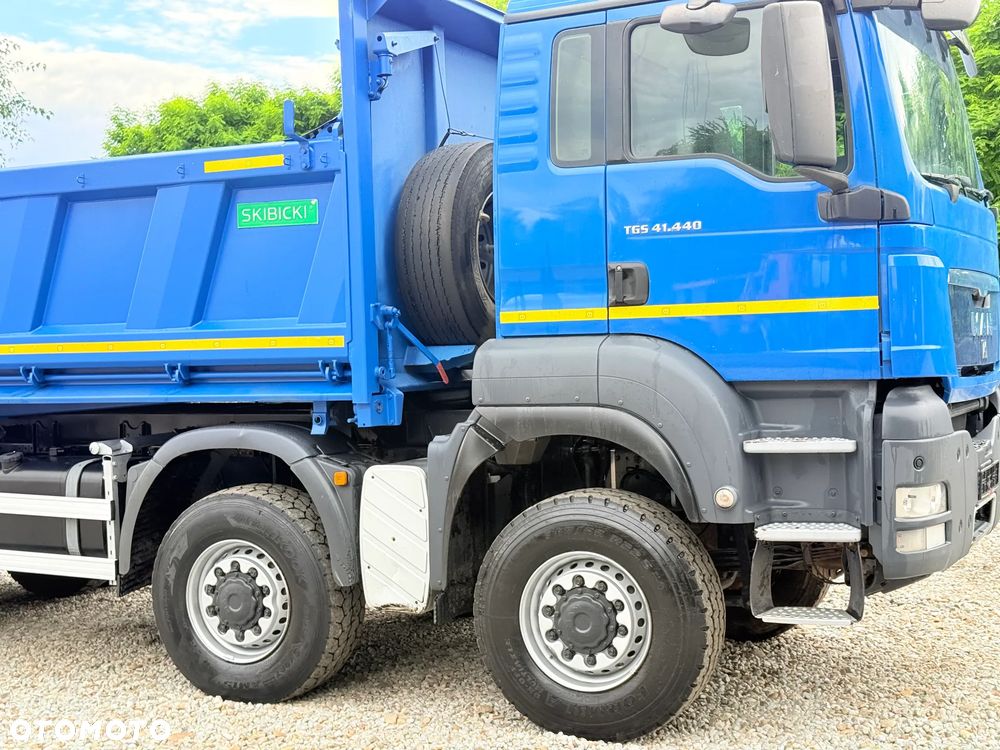 MAN * Kiper * Wywrotka * 35-440 *  MAN TGS *  8X8 * Bordmatic * Bardzo Dobry Stan - 30