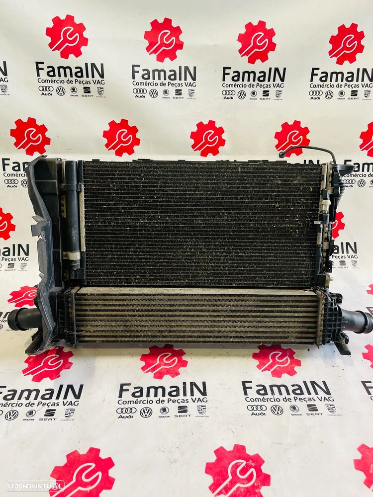Conjunto Termoventilador/Radiadores Audi A5 2.0TDI 170cv - 1