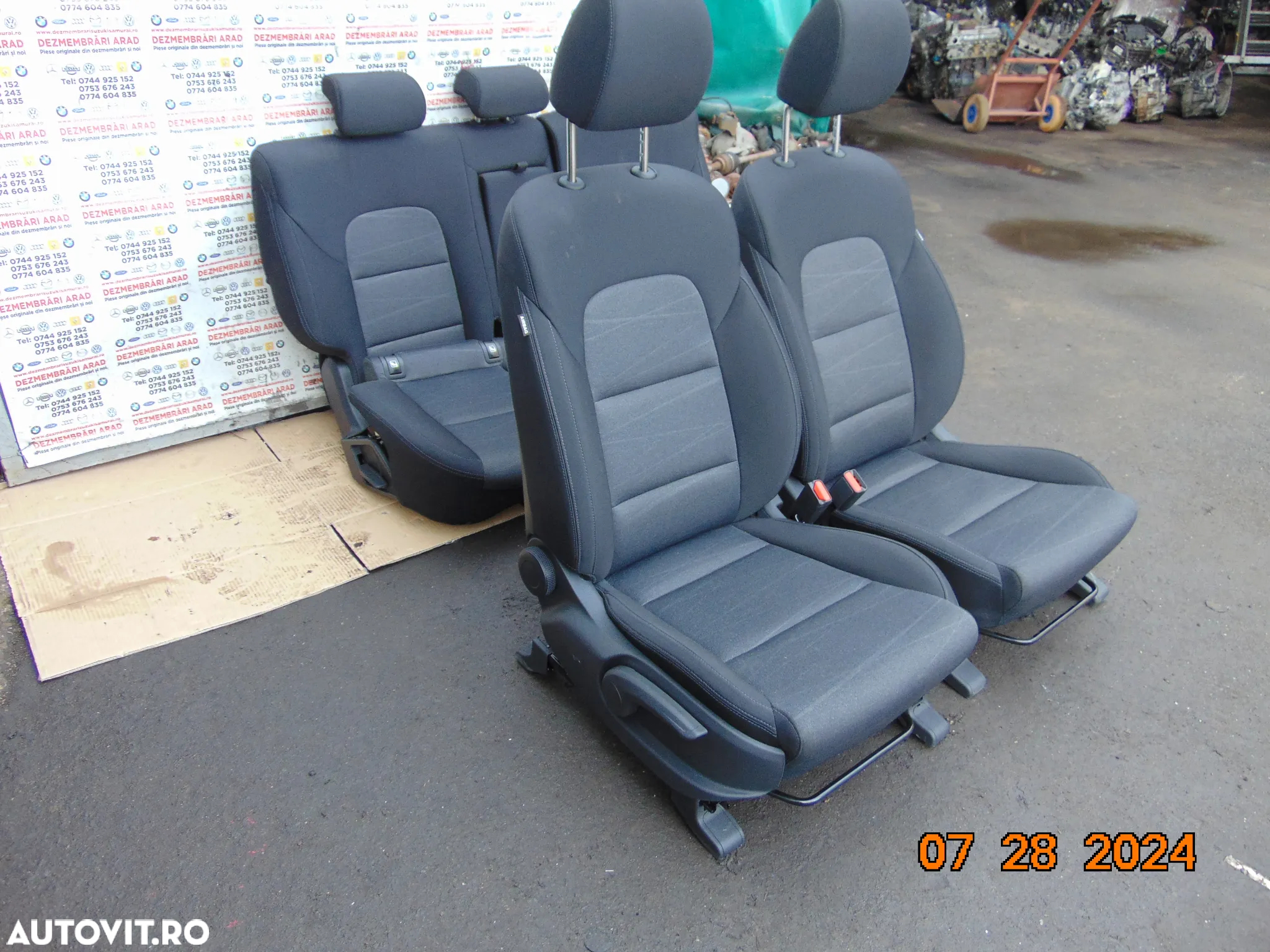 Scaune Hyundai Tucson 2015-2021 scaune fata banchete spate bancheta interior complet - 7