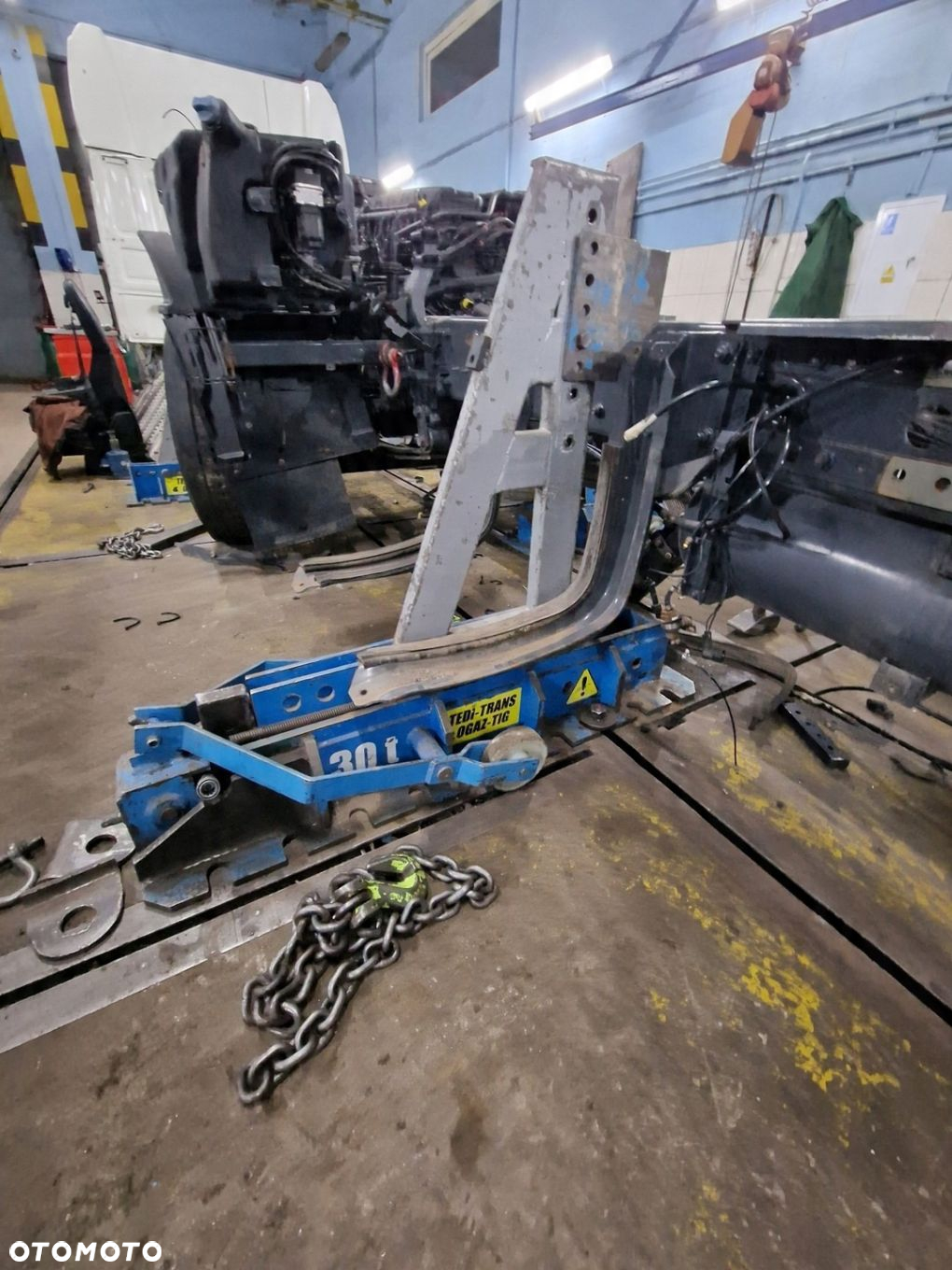PROSTOWANIE NAPRAWA RAMA KABINA SCANIA VOLVO DAF ACTROS IVECO - 6