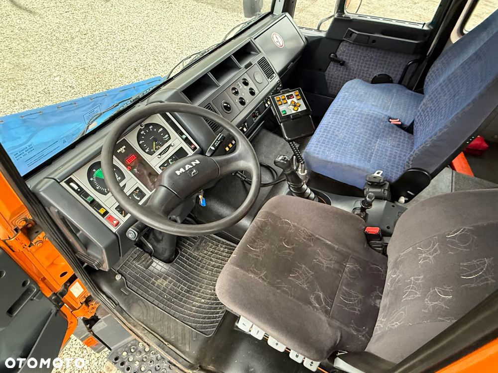 MAN * MAN 10-220 * Kiper Wywrotka Meiller * 4x4 * Zimowe Utrzymanie * Unimog * - 19