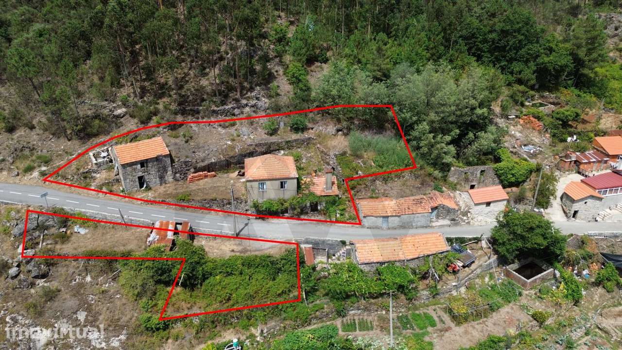 Moradia Isolada T4 em Pedra para Restauro | Terreno com 1.062 m2 | Jun - Grande imagem: 5/39