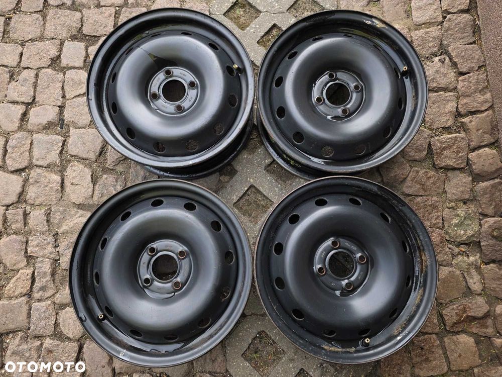 Niemieckie felgi stalowe NISSAN MICRA RENAULT CLIO III 15" 4x100x60,1 ET 50