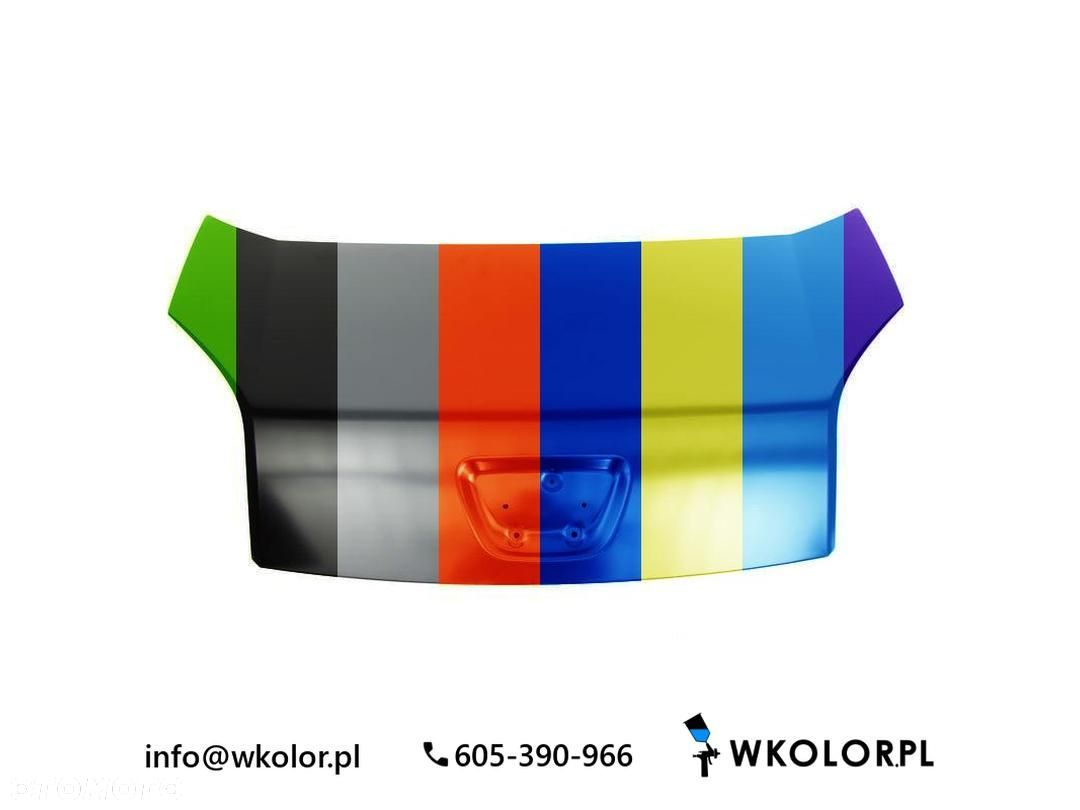 NOWA POKRYWA SILNIKA PEUGEOT BIPPER 2008- LAKIEROWANA W KOLOR - 1