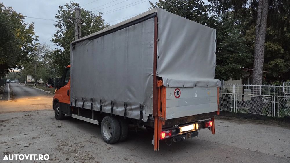 Iveco Daily 35-150 cu prelata si lift, cat B,  posibilitate leasing - 8
