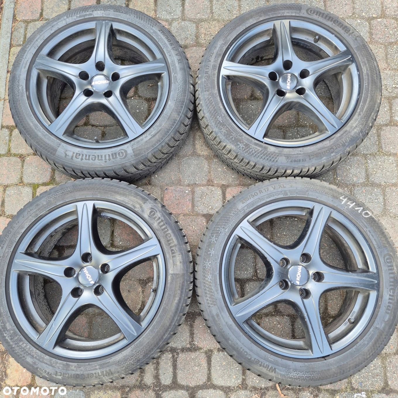 ZIMA 17 AUDI A3 A4 A6 TT VW GOLF OCTAVIA LEON OCTAVIA CADDY OPONY 2024r - 1