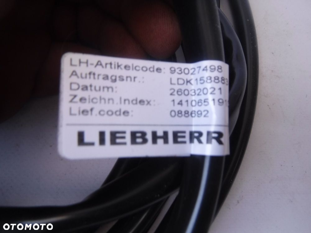liebherr wiązka instalacja elektryczna 93027498 - 3