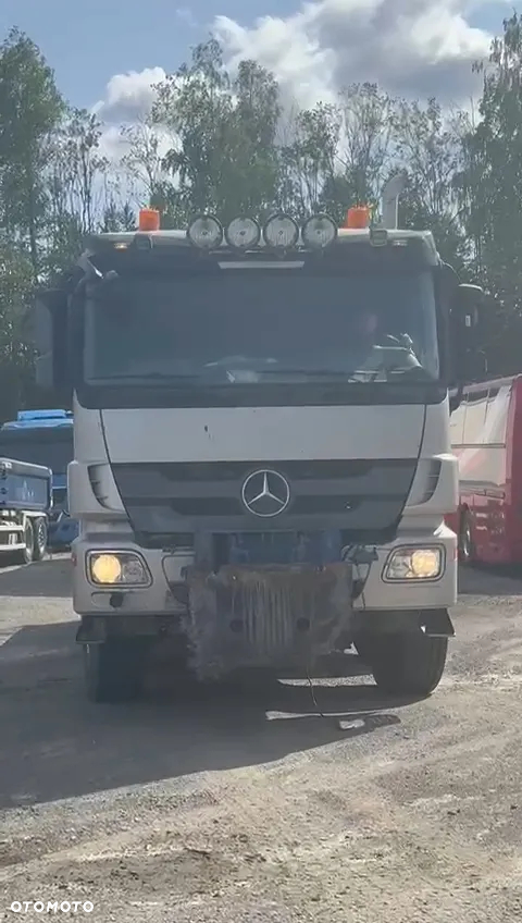 Mercedes-Benz Actros 4148 8x6 mp3, v6, euro 5, 55 000km org przebieg, podwozie z hydraulika - 5