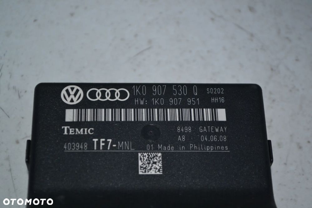 VW SEAT AUDI SKODA MODUŁ GATEWAY 1K0907530Q - 5