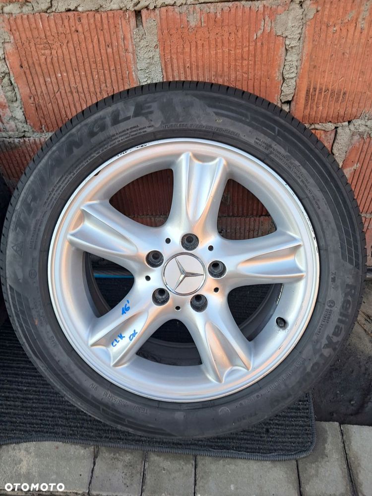 mercedes clk w209 felgi aluminiowe 16 koła lato 2024 rok et37 et32 - 2