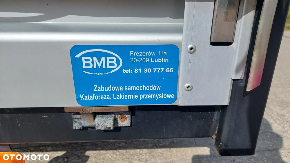 PLANDEKA SKRZYNIA PAKA R2019 WYMIARY: DŁ. 4,96M, SZER. 2,27M WYS. 2,35M - 4