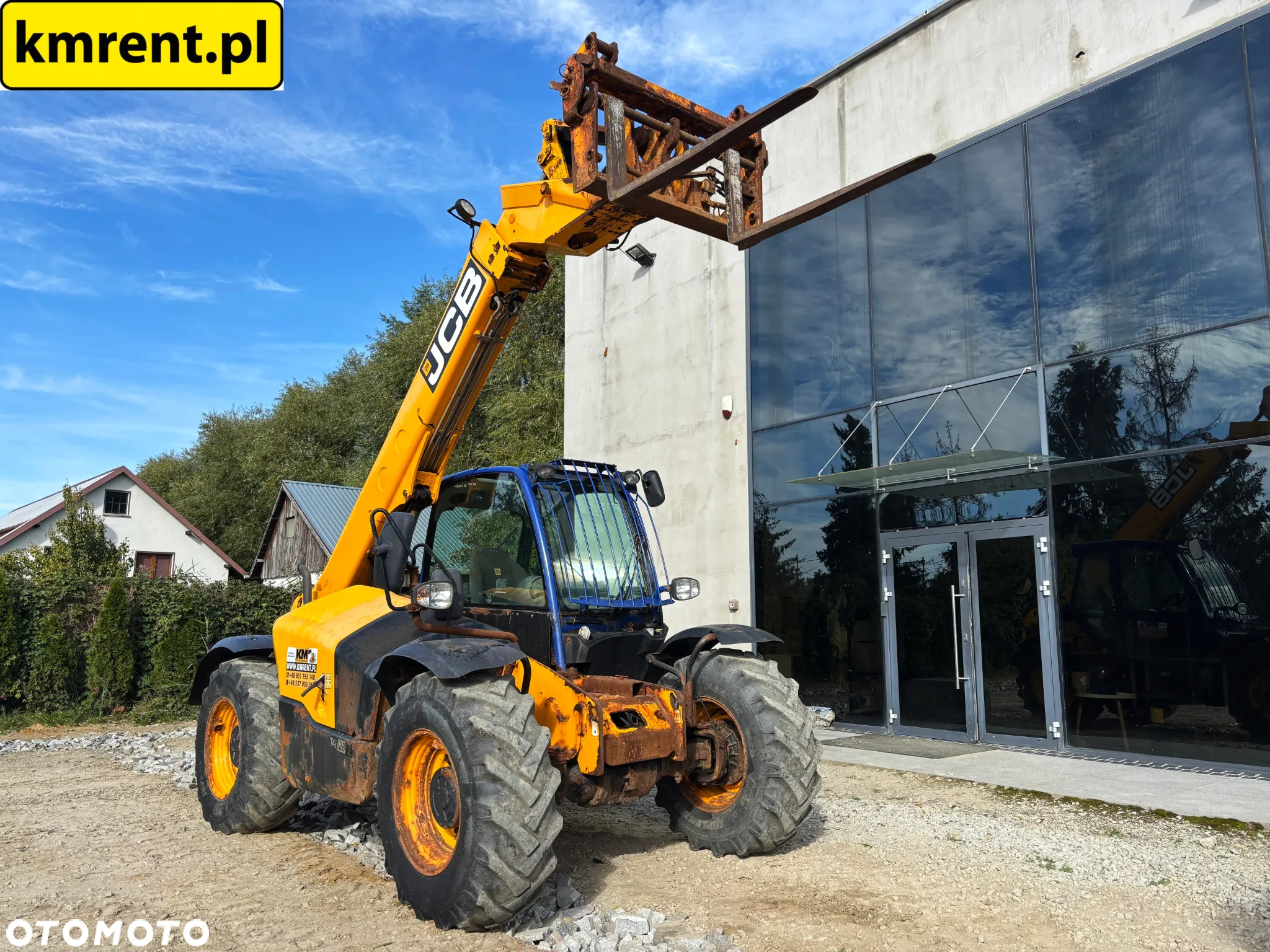 JCB 531-70 ŁADOWARKA TELESKOPOWA 2015R. | JCB 528-70 ,536-70, 536-60, MANITOU 731 845 731, MERLO - 12