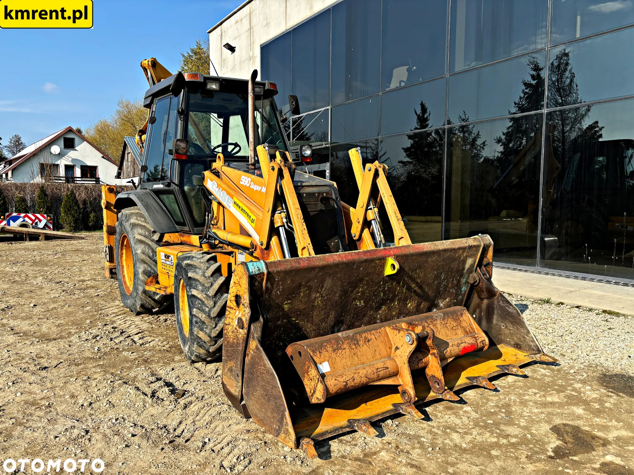 Case 590 MSP KOPARKO-ŁADOWARKA 2003R. | 580 JCB 3CX CAT 428 432 - 6