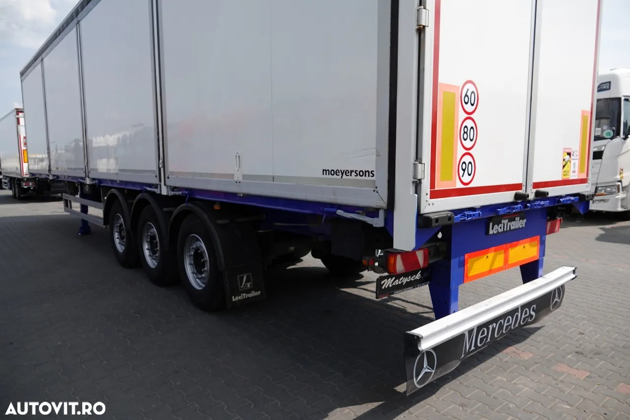 LeciTrailer CONTAINER / LOT / LATERALURI DESCHISE / PODEA RESISTENTĂ ȘI BAIE - 12