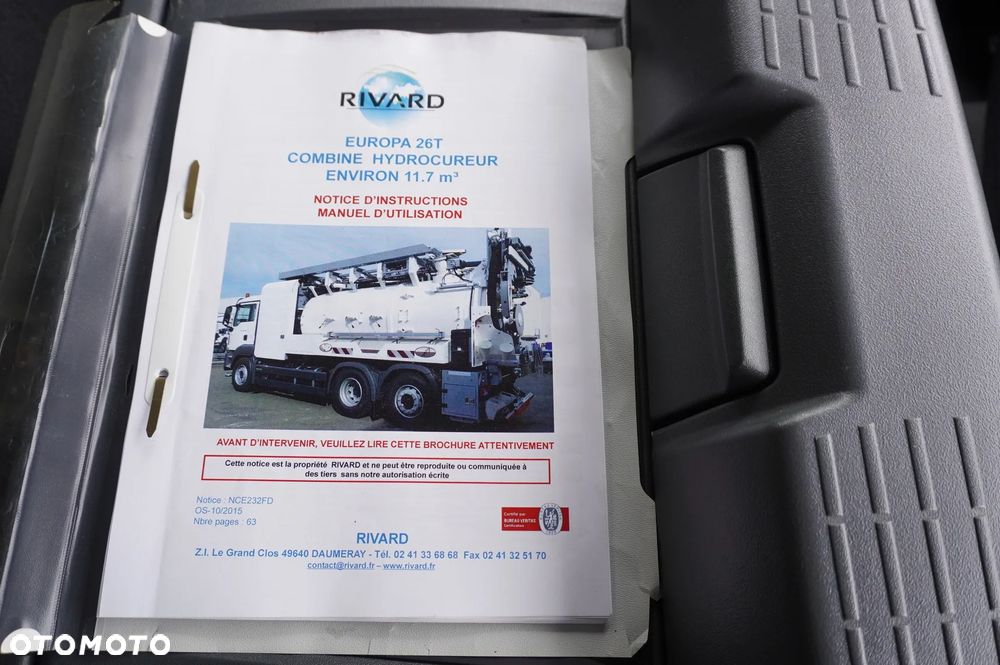 MAN TGS 26.360 E6 / Zabudowa WUKO Rivard 18 m3 / 90 tys. km / oś skrętna - 10