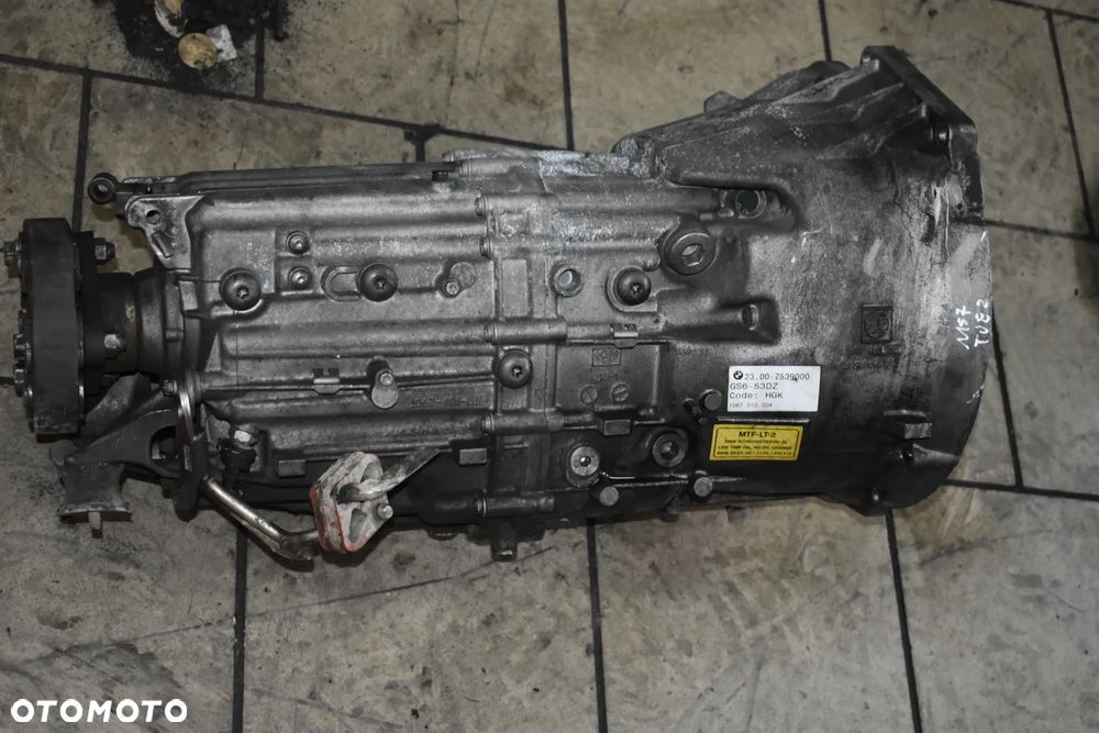 SKRZYNIA BIEGÓW BMW E90 3.0 M57 7539000 GS6-53DZ