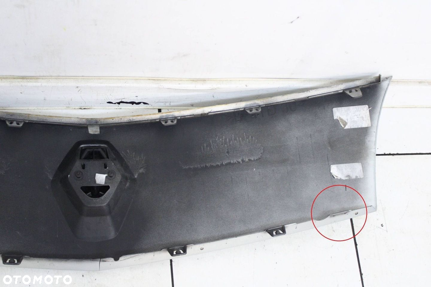 RENAULT KANGOO II 07R- GRILL ATRAPA CHŁODNICY TEB64 - 6